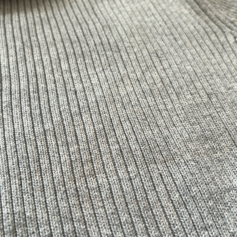 Y2K Calvin Klein CK Jeans Ribbed Turtleneck Sweater - Picture 7 of 7